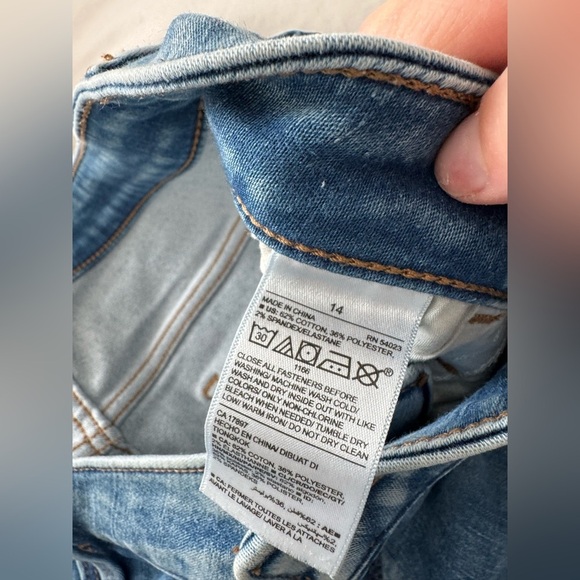 Old Navy Rockstar Super Skinny High Rise Built in Warmth - Picture 5 of 6